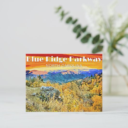 Blue Ridge Parkway Briefkaart (Staand voorkant)
