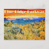 Blue Ridge Parkway Briefkaart (Voorkant)