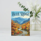 Blue Ridge Parkway Briefkaart (Staand voorkant)