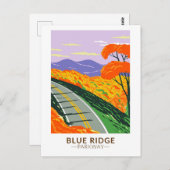 Blue Ridge Parkway  Briefkaart (Voorkant / Achterkant)