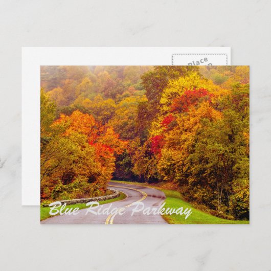 Blue Ridge Parkway Briefkaart (Voorkant / Achterkant)