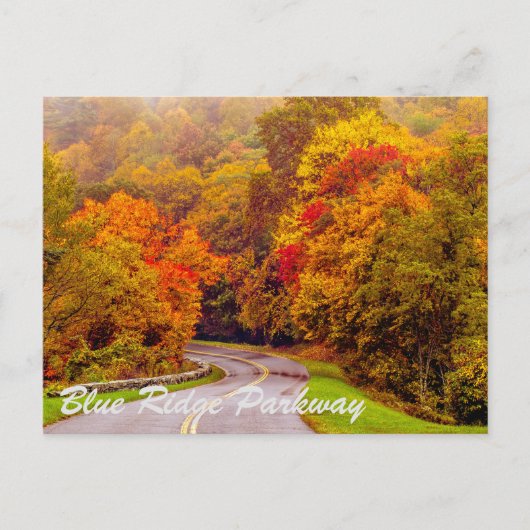Blue Ridge Parkway Briefkaart (Voorkant)