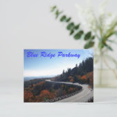 Blue Ridge Parkway Briefkaart (Staand voorkant)