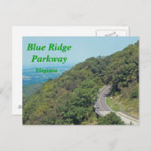 Blue Ridge Parkway - briefkaart (Voorkant / Achterkant)
