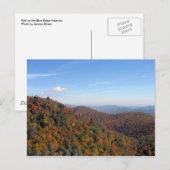 Blue Ridge Parkway-Briefkaarten Briefkaart (Voorkant / Achterkant)