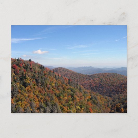 Blue Ridge Parkway-Briefkaarten Briefkaart (Voorkant)