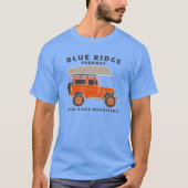 Blue Ridge Parkway BRP T-shirt (Voorkant)