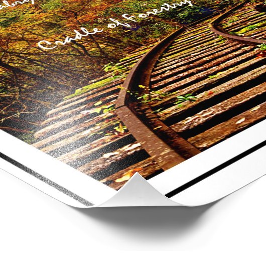 Blue Ridge Parkway Collage Foto Afdruk (Hoek)