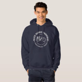 Blue Ridge Parkway (cycling) Hoodie (Voorkant volledig)