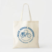 Blue Ridge Parkway (fietsen) Tote Bag (Voorkant)