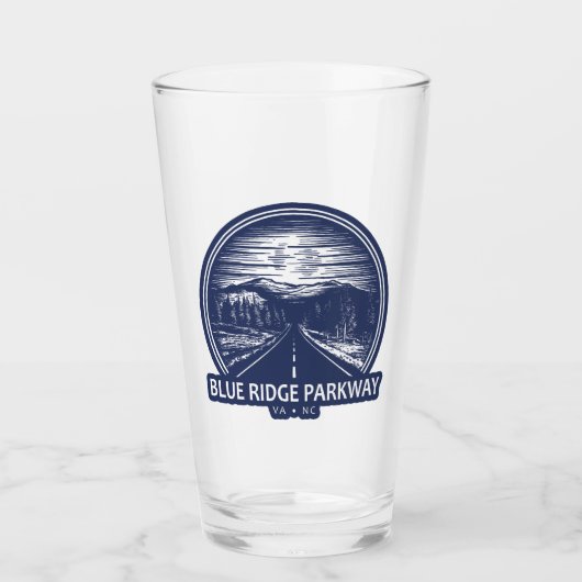 Blue Ridge Parkway Forest Glas (Voorkant)