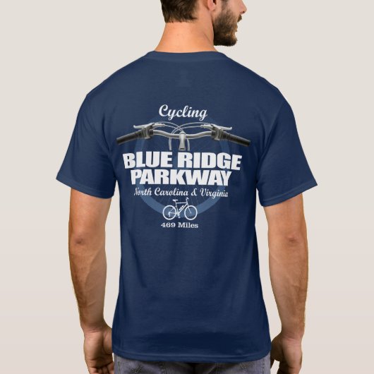 Blue Ridge Parkway (H2) T-shirt (Achterkant)