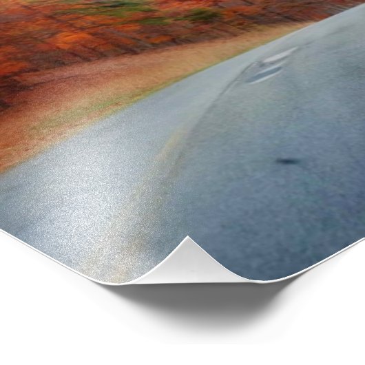 Blue Ridge Parkway Herfst #2 Foto Afdruk (Hoek)