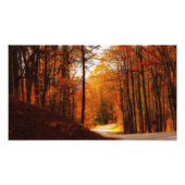 Blue Ridge Parkway Herfst Foto Afdruk (Voorkant)