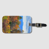 Blue Ridge Parkway Herfst Overlook of Pilot Mounta Bagagelabel (Voorkant (horizontaal))