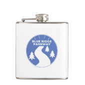 Blue Ridge Parkway Heupfles (Voorkant)