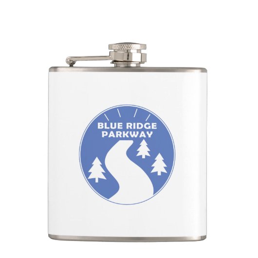 Blue Ridge Parkway Heupfles (Voorkant)