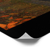 Blue Ridge Parkway in Herfst Poster (Hoek)