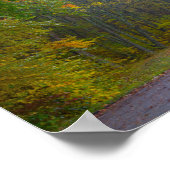 Blue Ridge Parkway in Herfst, Virginia Poster (Hoek)