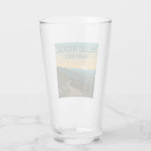 Blue Ridge Parkway Landschap Glas (Achterkant)