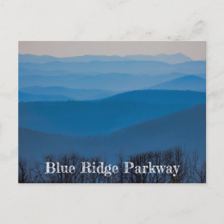 Blue Ridge Parkway Layers Briefkaart