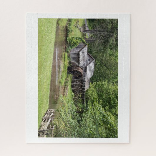 Blue Ridge Parkway - Mabry Mill 2 Legpuzzel (Verticaal)