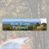 Blue Ridge Parkway met Jaar Fotografisch Bumpersticker