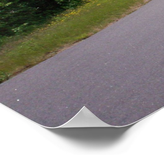 Blue Ridge Parkway Motorcycle Poster (Hoek)