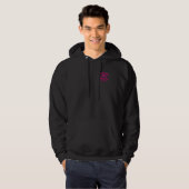 Blue Ridge Parkway Motorfiets Retro Design Hoodie (Voorkant volledig)