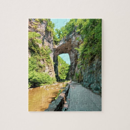 Blue Ridge Parkway - Natural Bridge 1 Legpuzzel (Verticaal)