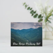Blue Ridge Parkway NC Briefkaart (Staand voorkant)