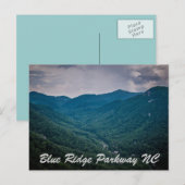 Blue Ridge Parkway NC Briefkaart (Voorkant / Achterkant)