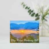 Blue Ridge Parkway NC Briefkaart (Staand voorkant)
