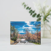 Blue Ridge Parkway NC Briefkaart (Staand voorkant)