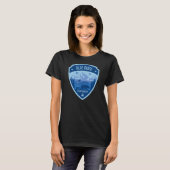Blue Ridge Parkway NC en VA Design T-shirt (Voorkant volledig)