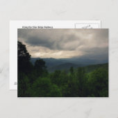 Blue Ridge Parkway, North Carolina briefkaart (Voorkant / Achterkant)