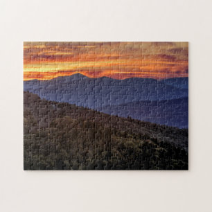 Blue Ridge Parkway op Sunset Legpuzzel