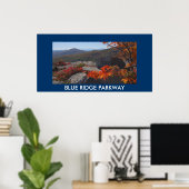 Blue Ridge Parkway Photo Poster (Thuiskantoor)