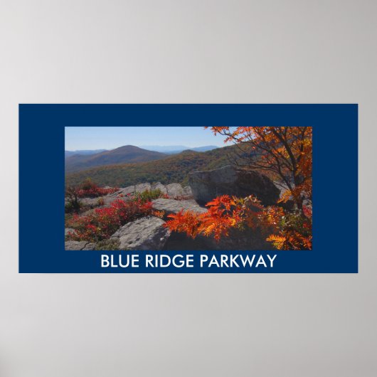 Blue Ridge Parkway Photo Poster (Voorkant)