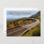 Blue Ridge Parkway Post Card Briefkaart (Voorkant / Achterkant)