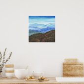 Blue Ridge Parkway Poster (Keuken)