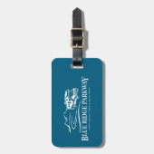 Blue Ridge Parkway Recreatievoertuig Bagagelabel (Voorkant verticaal)