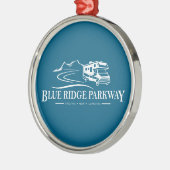 Blue Ridge Parkway Recreatievoertuig Metalen Ornament (Links)