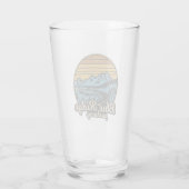 Blue Ridge Parkway Retro Glas (Achterkant)