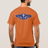 Blue Ridge Parkway Rijder T-shirt (Achterkant)