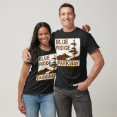 Blue Ridge Parkway Road Sign T-shirt (Unisex)