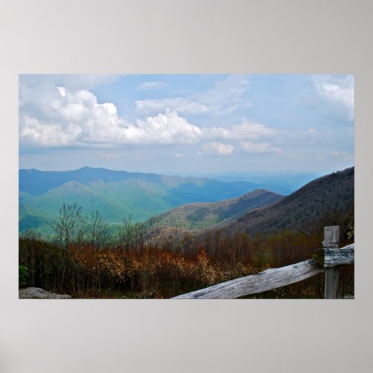 Blue Ridge Parkway Scene 1 Poster (Voorkant)