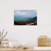 Blue Ridge Parkway Scene 1 Poster (Keuken)