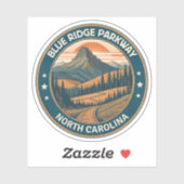 Blue Ridge Parkway Schilderachtig Byway Virginia N Sticker (Vel)