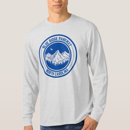 Blue Ridge Parkway Schilderachtig Byway Virginia N T-shirt (Voorkant)